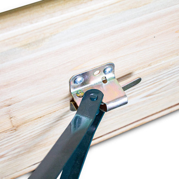 Inklapbare houten bierbank / biertafel - 220 cm - Incl. 2 banken - Afbeelding 4