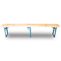 Inklapbare houten bierbank / biertafel - 220 cm - Incl. 2 banken
