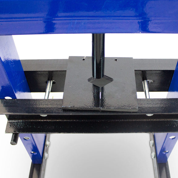 Hydraulische Werkplaatspers / Raamwerkpers - 96 x 42 x 40 cm - 6 Ton - Blauw - Afbeelding 5