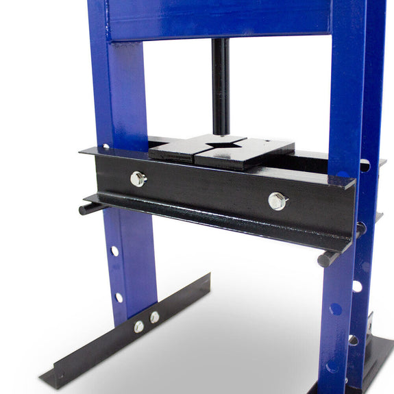 Hydraulische Werkplaatspers / Raamwerkpers - 96 x 42 x 40 cm - 6 Ton - Blauw - Afbeelding 7