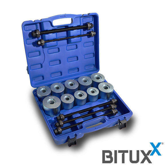 Lagertrekker-trekkerspindelset - M10-M18 - 27-delig - Afbeelding 2