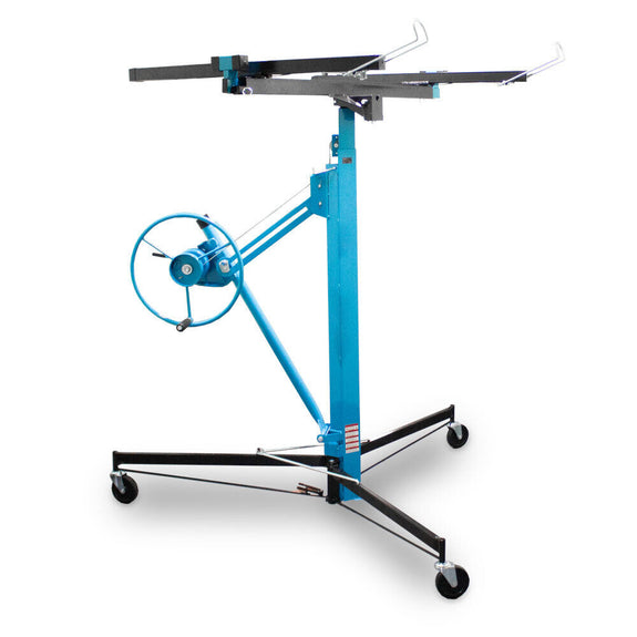 Bituxx Platenlift / Gipsplaatlift - Blauw - 140 x 140 x 144 cm - Kunststof Wielen - Afbeelding 2