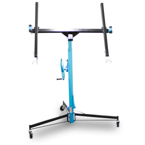 Bituxx Platenlift / Gipsplaatlift - Blauw - 140 x 140 x 144 cm - Kunststof Wielen - Afbeelding 3