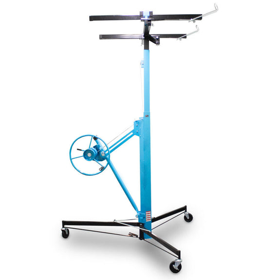 Bituxx Platenlift / Gipsplaatlift - Blauw - 140 x 140 x 144 cm - Kunststof Wielen - Afbeelding 4