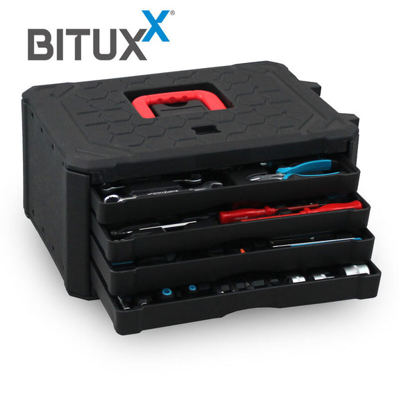 BITUXX - Gereedschapskoffer - 1200-delige Gereedschapswagen - Afbeelding 3