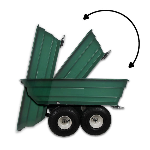 Tuinkar / Transportkar / Handkar - Met Kiepfunctie - Max. 200 kg - 75L - Afbeelding 5