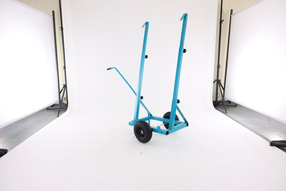Platenwagen / Platentransportwagen - Max. 200kg - Blauw - Afbeelding 1