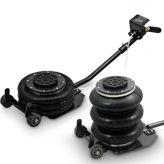 Pneumatische Autokrik - Max. 3000 kg - Zwart - Afbeelding 3
