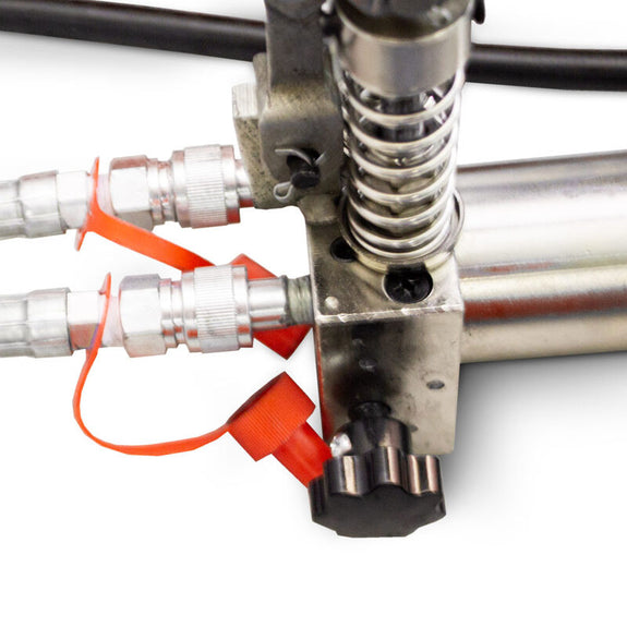 Oprijplaten - In hoogte verstelbaar - Hydraulisch - Rood - Set van 2 - Afbeelding 5