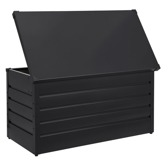 Metalen Opbergbox / Kussenbox Limani - 380 Liter - Antraciet - Afbeelding 5