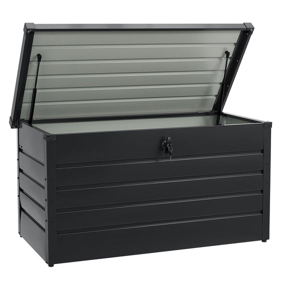 Metalen Opbergbox / Kussenbox Limani - 380 Liter - Antraciet - Afbeelding 1