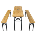 Biertafel / bierbank biertafelset - 3-delig - 170cm picknicktafel
