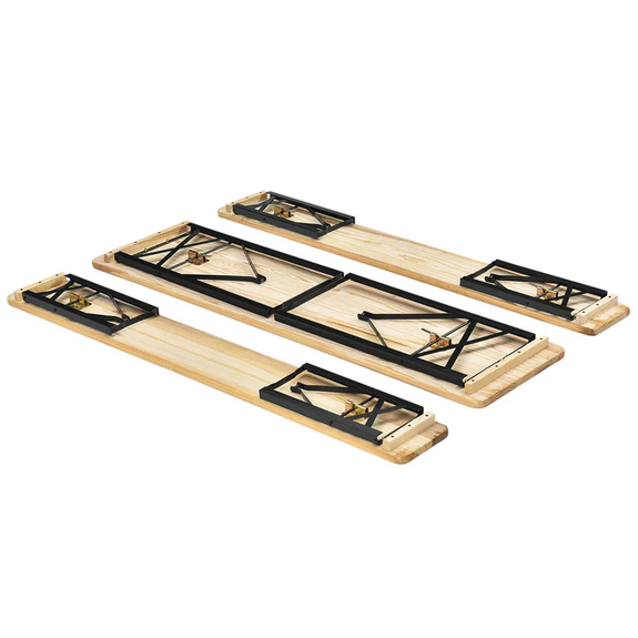 Biertafel / bierbank biertafelset - 3-delig - 170cm picknicktafel - Afbeelding 5