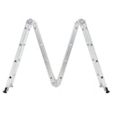 Multifunctionele vouwladder 6 in 1 - 4.7M - Inklapbaar