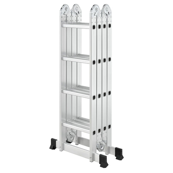 Multifunctionele vouwladder 6 in 1 - 4.7M - Inklapbaar - Afbeelding 4