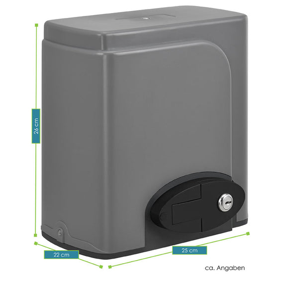 Elektrische poortopener - max. 600 kg - incl. 2 afstandsbedieningen - Afbeelding 10