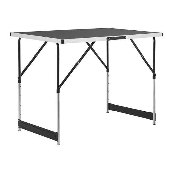 3 stuks Aluminium Vouwtafel / Klaptafel / Campingtafel - Multifunctioneel - Zwart - Afbeelding 3