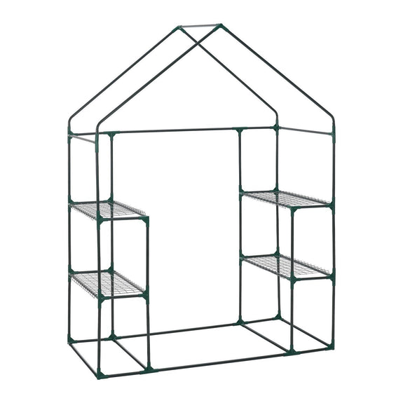 Broeikas / Tuinkas - 147 x 195 x 73 cm - PVC Folie - Afbeelding 6