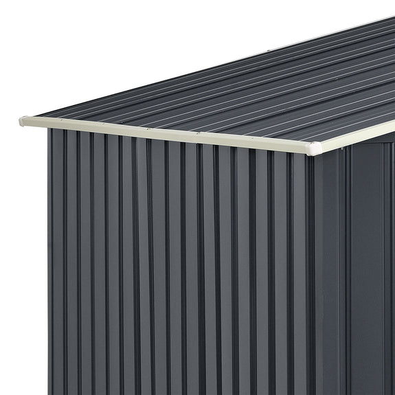 Metalen tuinhuis XXL - 277 × 319 × 192 cm - Afbeelding 7