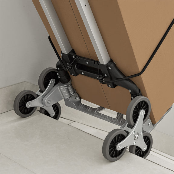 Juskys Inklapbare Trappensteekwagen / Steekwagen - Max. 80 kg - Incl. Handschoenen & Expandertouw - Afbeelding 3