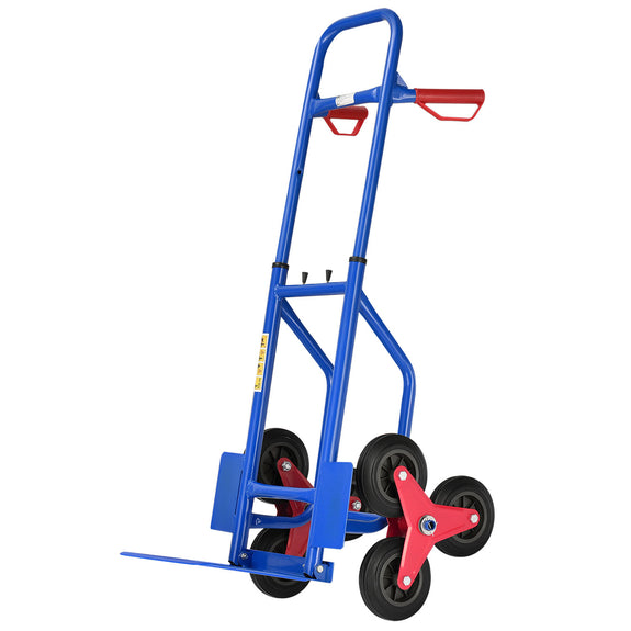 Trappen steekwagen trappensteekwagen - Blauw - Max. 100kg - Afbeelding 3