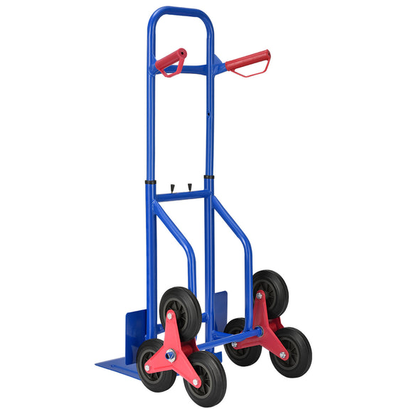 Trappen steekwagen trappensteekwagen - Blauw - Max. 100kg - Afbeelding 4