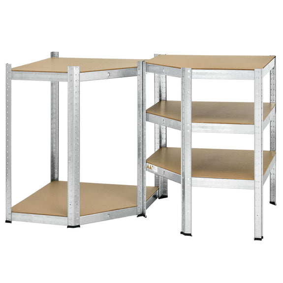Stellingkast / opbergrek - Corner Basic - 170 x 70 x 70cm - Afbeelding 5
