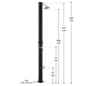 Solardouche / buitendouche - Victoria - 20 Liter - Max. 3.5 bar