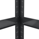Stellingkast dubbel 180x90x40 cm grijs