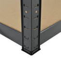 Stellingkast dubbel 180x90x40 cm grijs