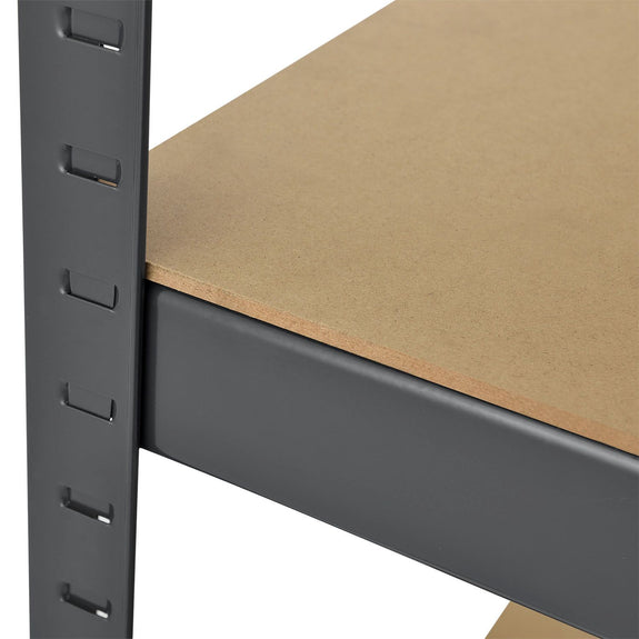 Stellingkast dubbel 180x90x40 cm grijs - Afbeelding 19
