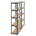 Stellingkast dubbel 180x90x40 cm grijs