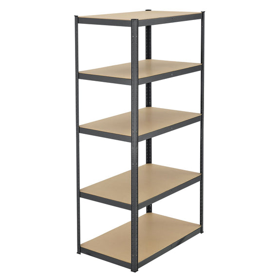 Stellingkast dubbel 180x90x40 cm grijs - Afbeelding 6
