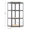 Stellingkast / opbergrek - Corner Easy - 160 x 75 x 75cm