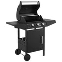 Lousiana Gasbarbecue - 3 branders - Zwart