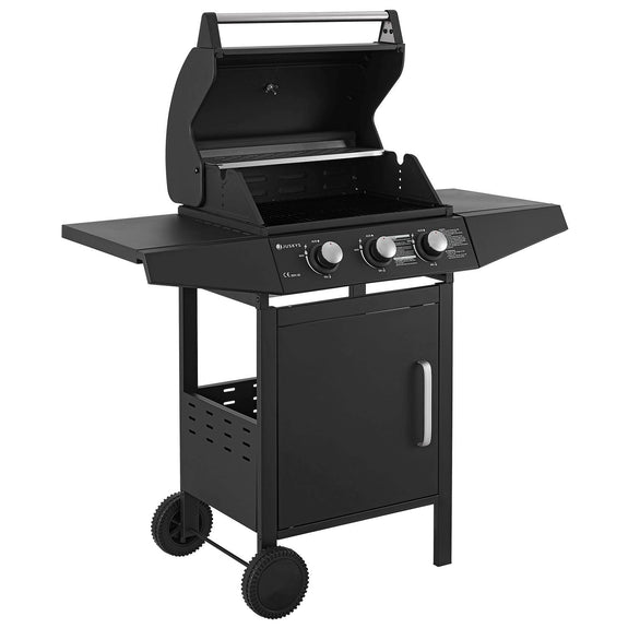 Lousiana Gasbarbecue - 3 branders - Zwart - Afbeelding 12
