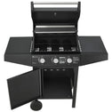 Lousiana Gasbarbecue - 3 branders - Zwart