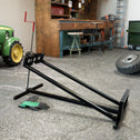 Zitmaaierkrik / Gazonmaaierlift - Staal - Max. 400 KG - Zwart