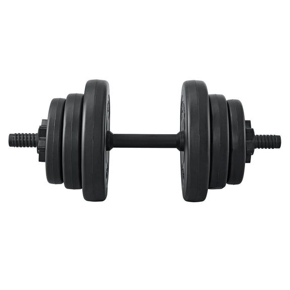Halterset / Dumbells 20 kg - 2-delig - Zandgevuld - Afbeelding 5
