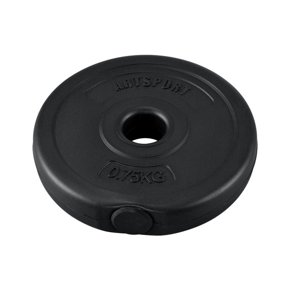 Halterset / Dumbells 20 kg - 2-delig - Zandgevuld - Afbeelding 8