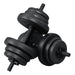 Halterset / Dumbells 20 kg - 2-delig - Zandgevuld