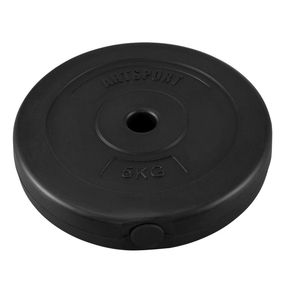 Halterset / Dumbells 40 kg - 2-delig - Zandgevuld - Afbeelding 10