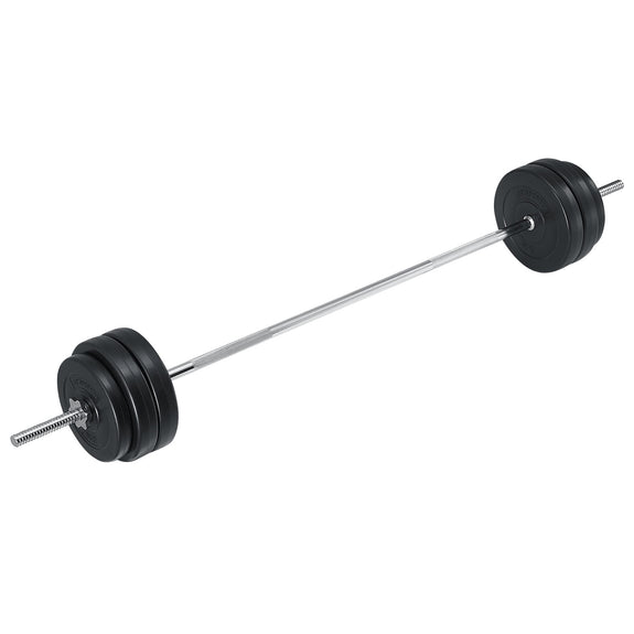 Halterset 3 in 1 / 60kg halterstang - Afbeelding 3