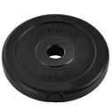 Dumbbellset - Totaal 30kg - 2 stuks - Zwart