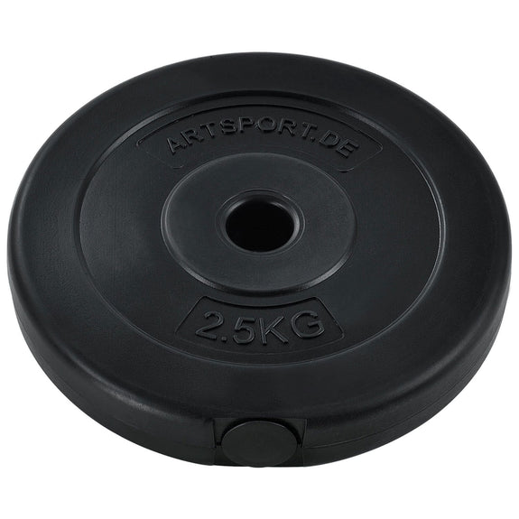 Dumbbellset - Totaal 30kg - 2 stuks - Zwart - Afbeelding 9