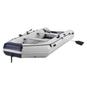Opblaasboot / Rubberboot / boot - 2 banken - Grijs - Incl. 2 peddels