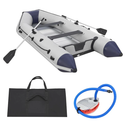 Opblaasboot / Rubberboot / boot - 2 banken - Grijs - Incl. 2 peddels