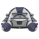 Rubberboot - Opblaasboot - 2 banken - Grijs - Incl. 2 peddels
