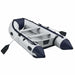 Rubberboot - Opblaasboot - 2 banken - Grijs - Incl. 2 peddels