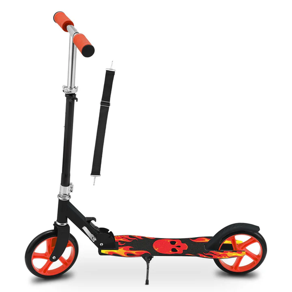 Inklapbare Step / Scooter - Fire - XXL Wielen - Afbeelding 1